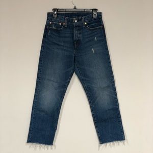 Blue Levi jeans